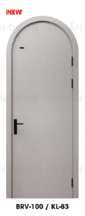 BRV-100 / KL-83 – Cửa nhựa ABS Hàn Quốc vòm màu xám hiện đại