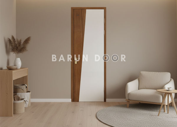Cửa phối màu là gì? Tự chọn 2 màu theo sở thích với cửa phối màu Barun Door