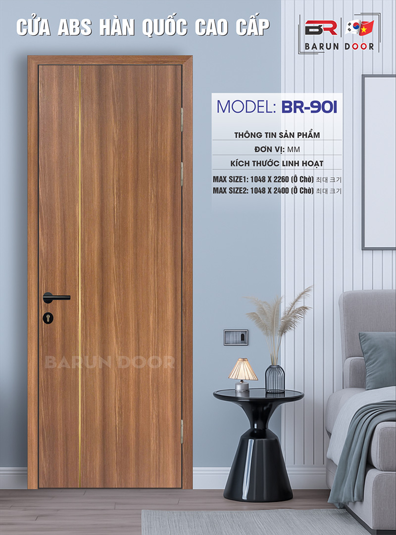 Cửa Chỉ Nhôm BR-901
