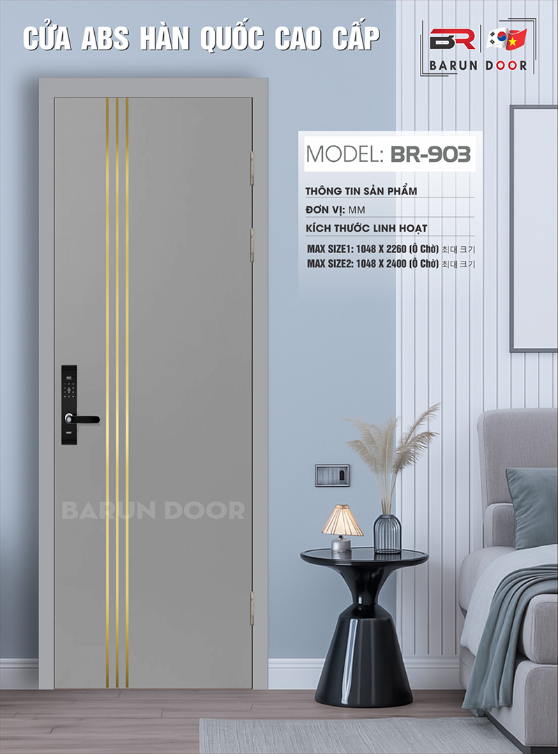 Cửa Chỉ Nhôm BR-903