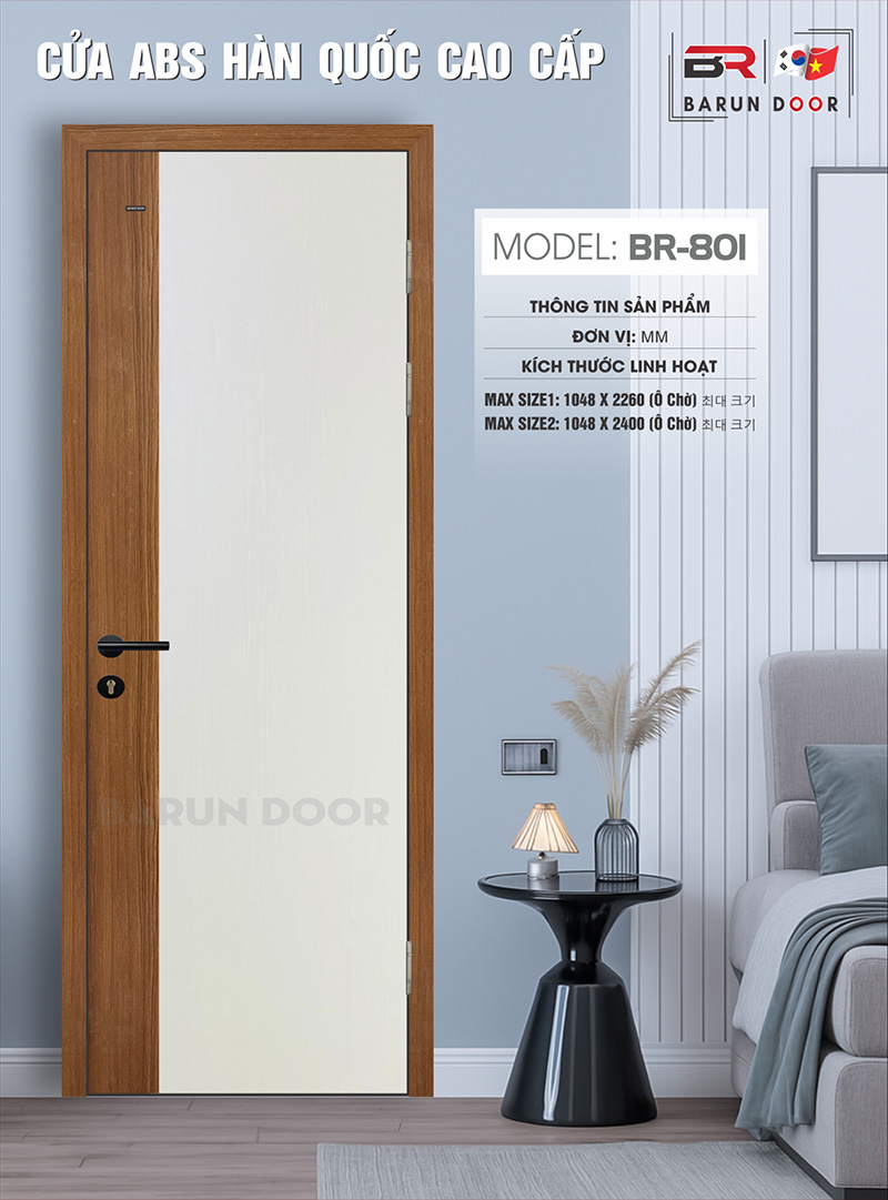 Cửa Phối Màu BR-801