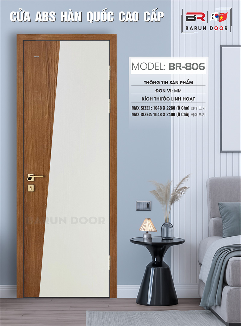 Cửa Phối Màu BR-806