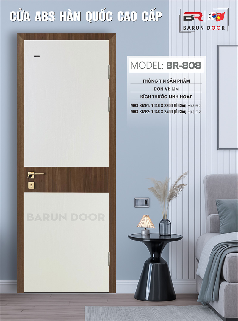 Cửa Phối Màu BR-808