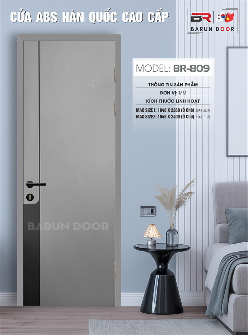 Cửa Phối Màu BR-809